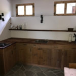 Küche in Altholz
